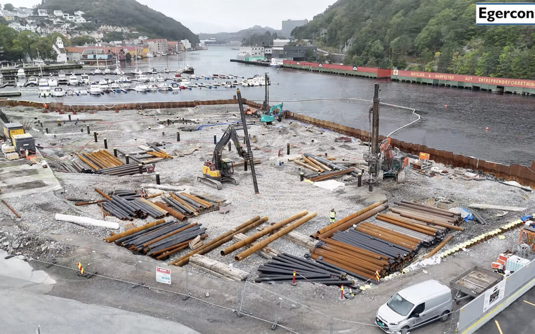 Følg byggeprosessen av Feyer Brygge